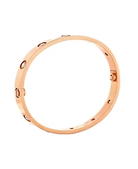 Pre-Owned Cartier Love 10 Diamond Bracelet 18K Rose Gold with Diamonds