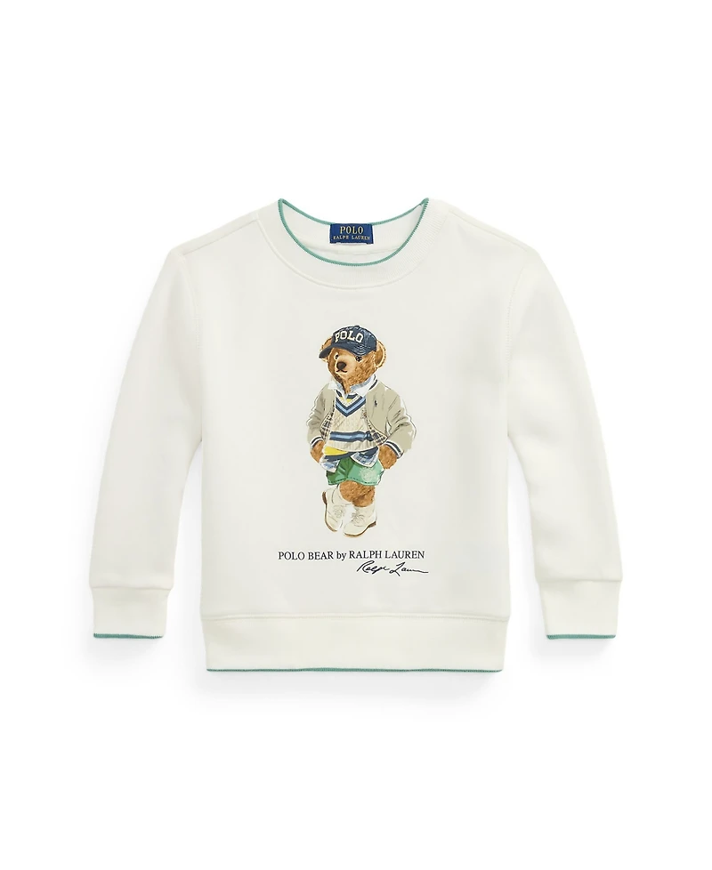 Polo Ralph Lauren Toddler and Little Boys Polo Bear Fleece Sweatshirt