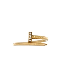 Pre-Owned Cartier Small Juste un Clou Ring 18K Gold and Diamonds