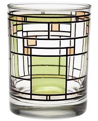 Frank Lloyd Wright Oak Park Double Old Fashioned Glasses, Set of 4