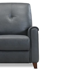 Ashlinn 35" Pushback Leather Recliner, Exclusively at Macy's
