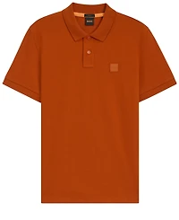 Boss by Hugo Men's Slim-Fit Stretch-Cotton Logo Patch Polo Shirt