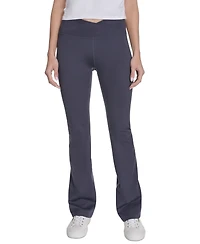 Calvin Klein Performance Women's Crossover Waist Flare Leggings