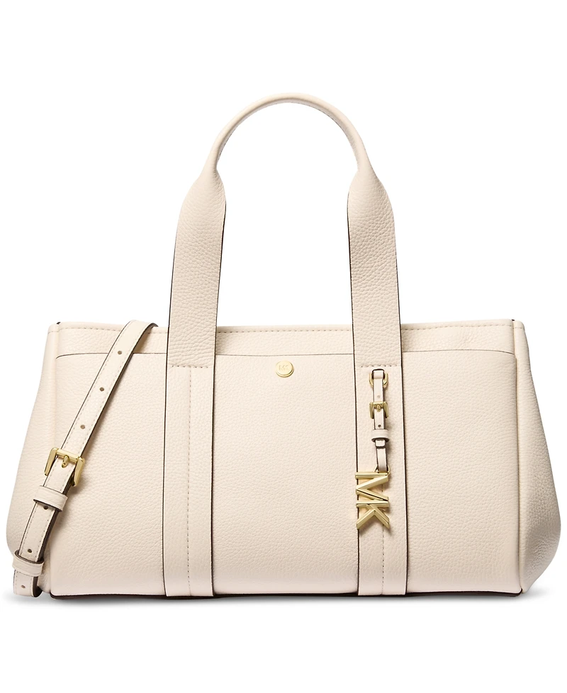 Michael Kors Romee Medium Leather East West Satchel