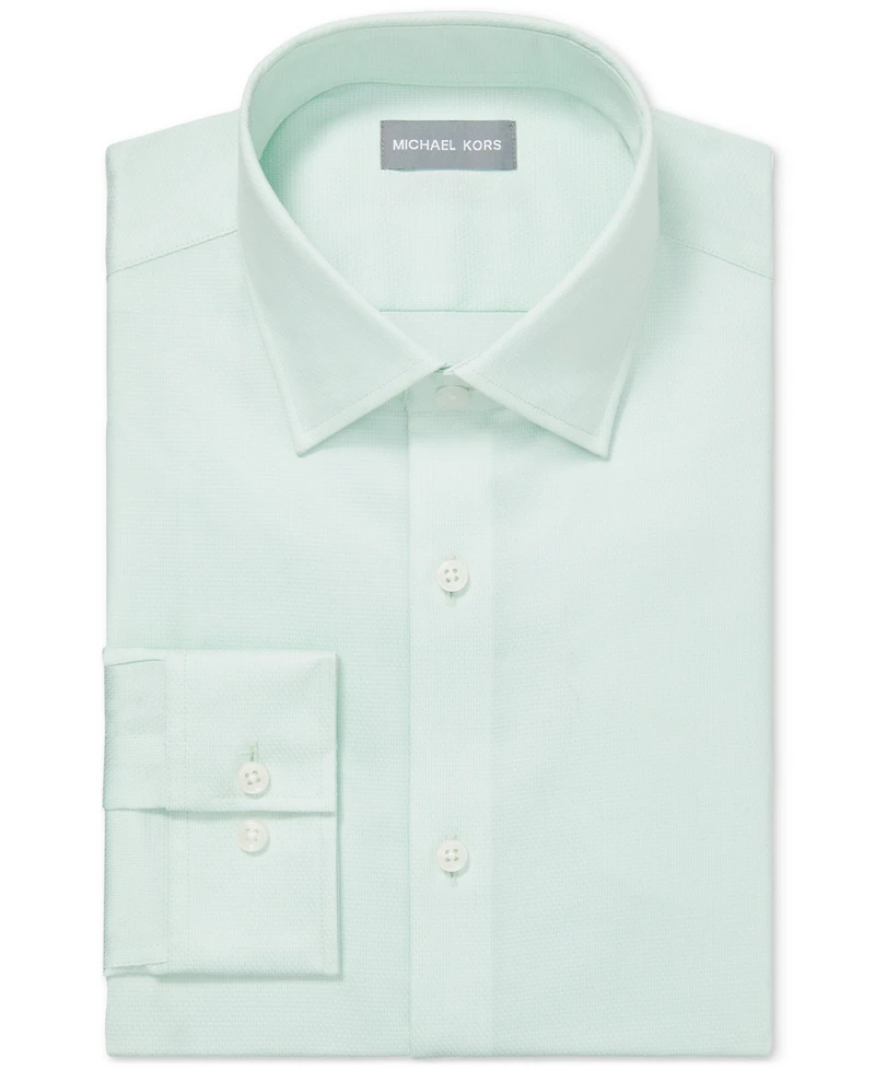 Michael Kors Men's Regular Fit Comfort Stretch Dress Shirt