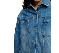 Free People Women's Opal Swing Denim Jacket
