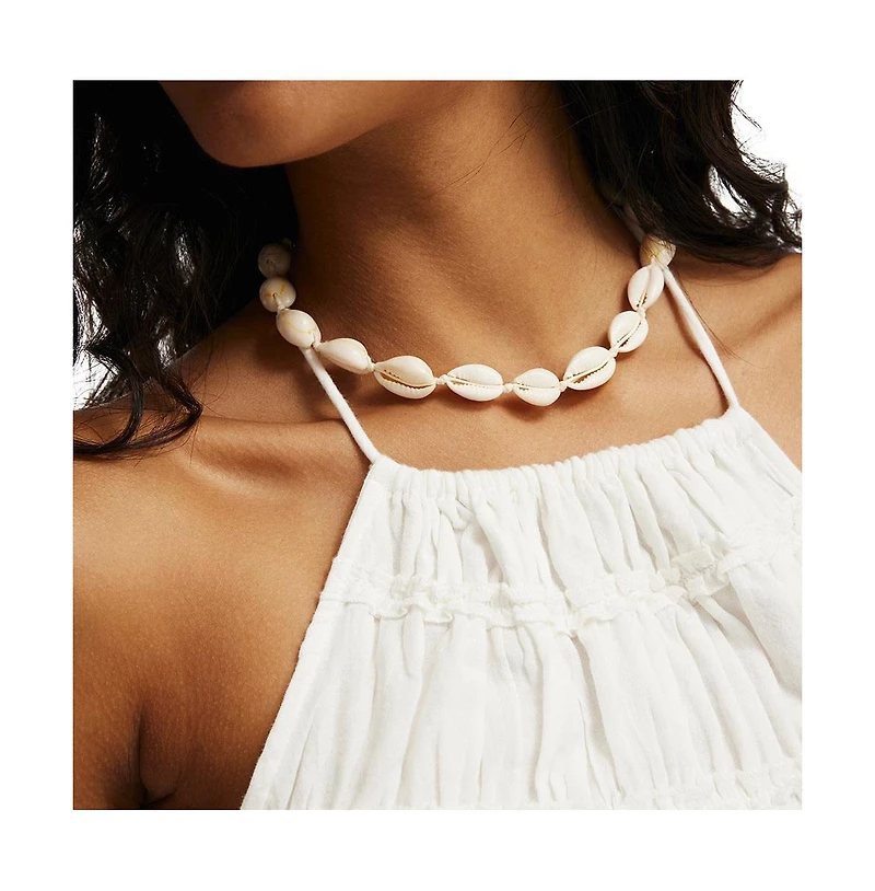 Cotton On Women's Multi Frill Detail Halter Top