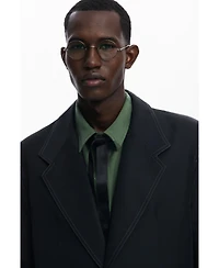 Desigual Men's Blazer with contrast stitching