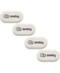 Erasers Pencil Big Oval, Erasers School Supplies for Kids and Artists, Hi Polymer Large White Soft Eraser, Rubber and Non – Abrasive Eraser, Be