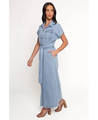 Petal and Pup Women's Griffin Shirt Maxi Dress
