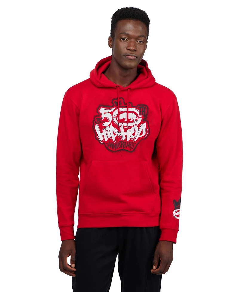 Ecko Unltd Men's Say It Spray Long Sleeve Hoodie