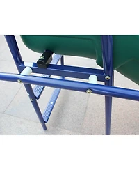 Swing Sets for Backyard, 700 Lbs Outdoor Swing Set with 2 Swing Seat, 1 Glider, 1 Slide & 1 See-Saw