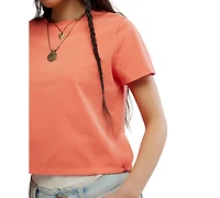 Free People Women's Everyday Cotton T-Shirt