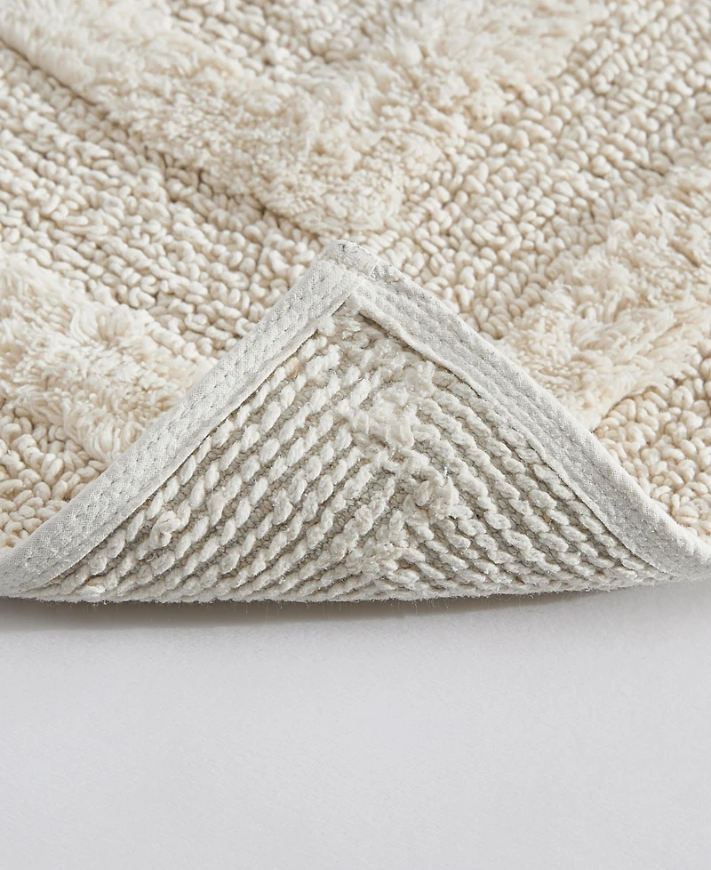 Eddie Bauer Logan Cotton Tufted Bath Rug, 24" x 40"