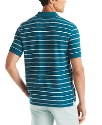 Nautica Men's Striped Classic-Fit Deck Polo Shirt