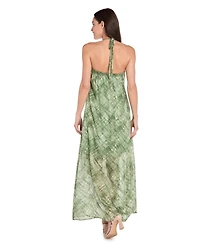 R & M Richards Women's Printed Sleeveless Maxi Dress