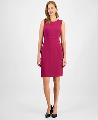 Kasper Women's Sleeveless Princess-Seam Sheath Dress