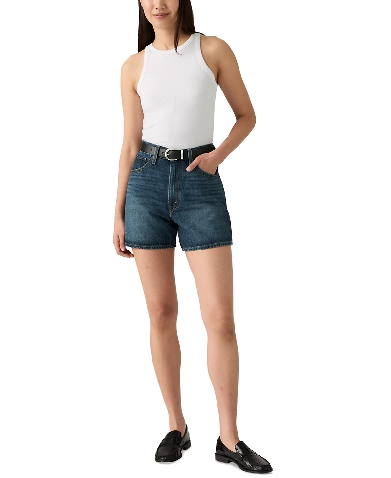 Levi's Women's Cotton Cinch-Waist Denim Shorts