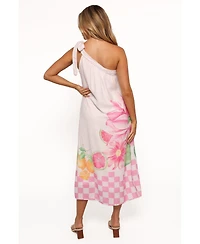 Petal and Pup Women's Reagan One Shoulder Midi Dress
