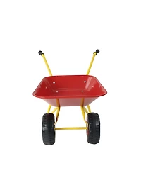 Red Metal Garden Trolley