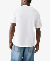 True Religion Men's Short Sleeve Freeway Patch T-Shirt