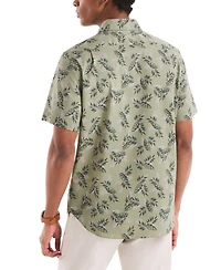 Nautica Men's Leaf-Pattern Shirt