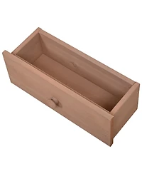 Garden Potting Bench with Hutch & Storage