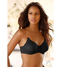 Lascana Women's Clear Strap Underwire T-Shirt Bra