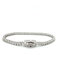 Anna Zuckerman Luxe G Color 5 Carat Tennis Bracelet Four Prong