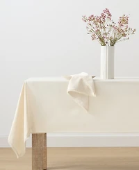 Lenox French Perle 70" Round Tablecloth