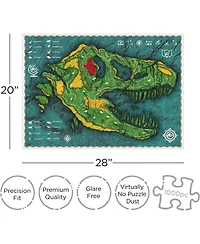 Jurassic World Map 1000 Piece Jigsaw Puzzle