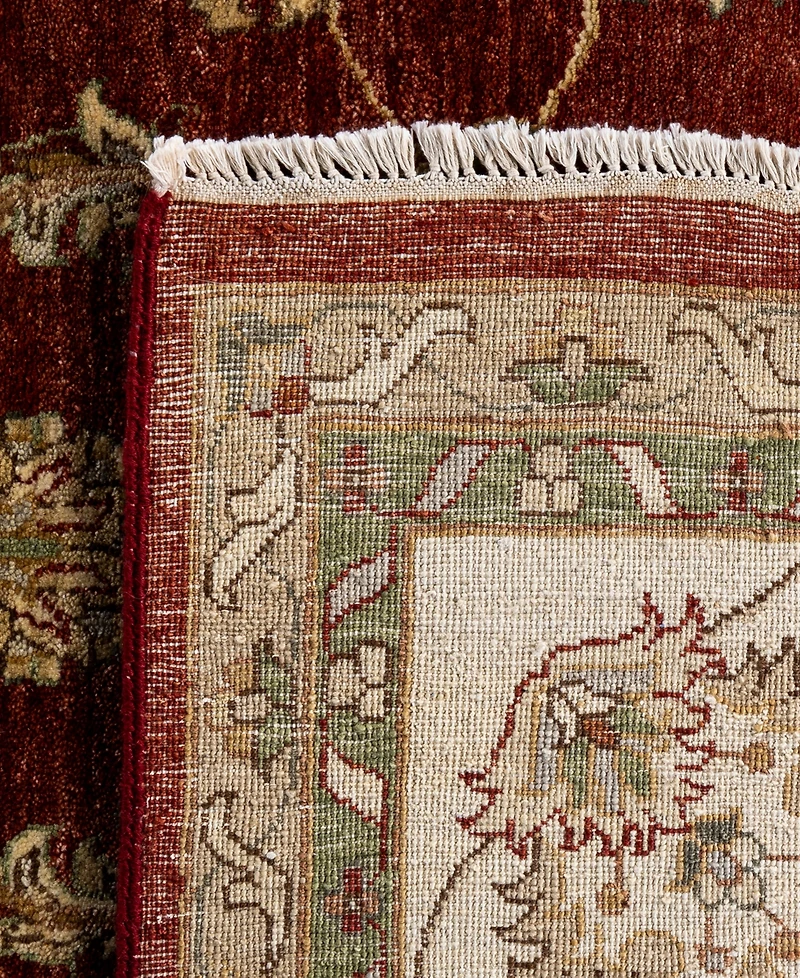 Adorn Hand Woven Rugs Indo Oushak M5908 9'1"x12'2" Area Rug
