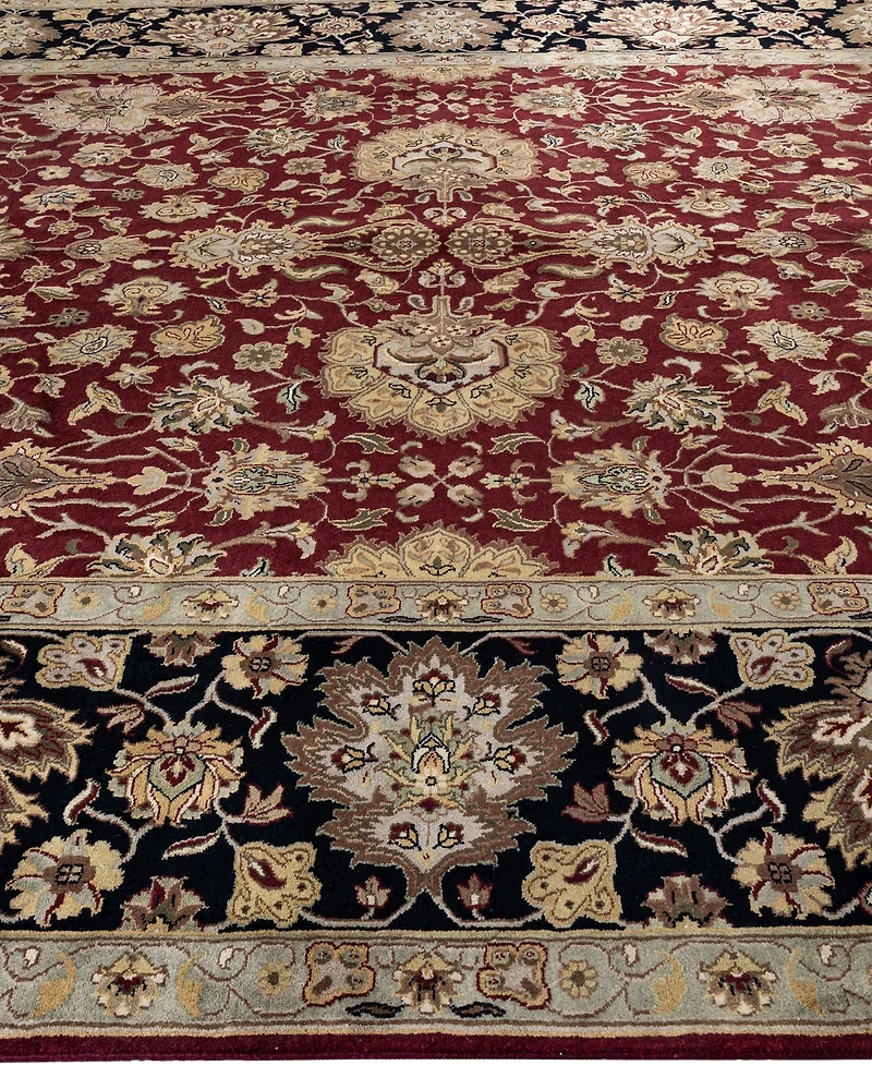 Adorn Hand Woven Rugs Indo Kashan M5354 8'10"x11'10" Area Rug