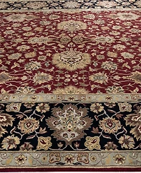 Adorn Hand Woven Rugs Indo Kashan M5354 8'10"x11'10" Area Rug