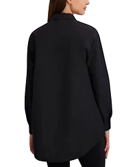 Reebok Women's Studio Style Collar Button-Down Shirt