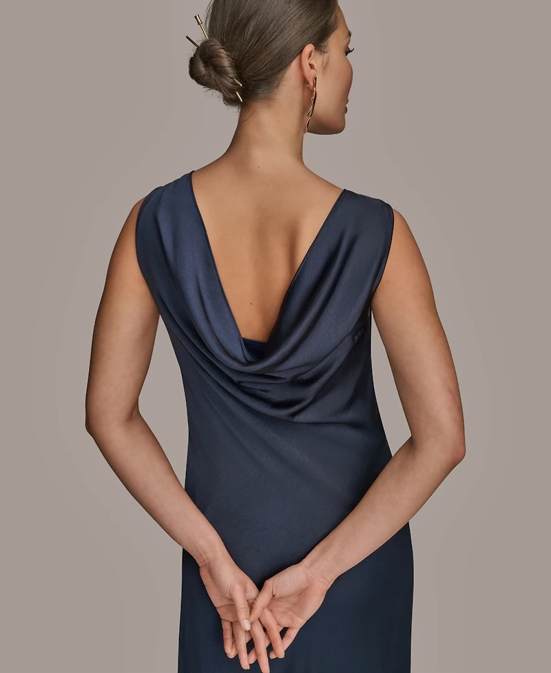 Donna Karan New York Women's Rhinestone-Accent Gown