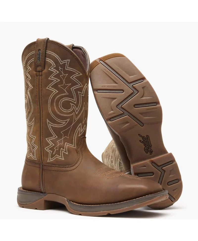 Durango Men's Rebel by Steel Toe Pull-On Western Boot