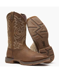 Durango Men's Rebel by Steel Toe Pull-On Western Boot
