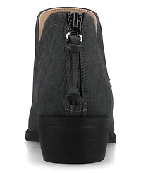 Journee Collection Women's Livvy Side Split Ankle Booties