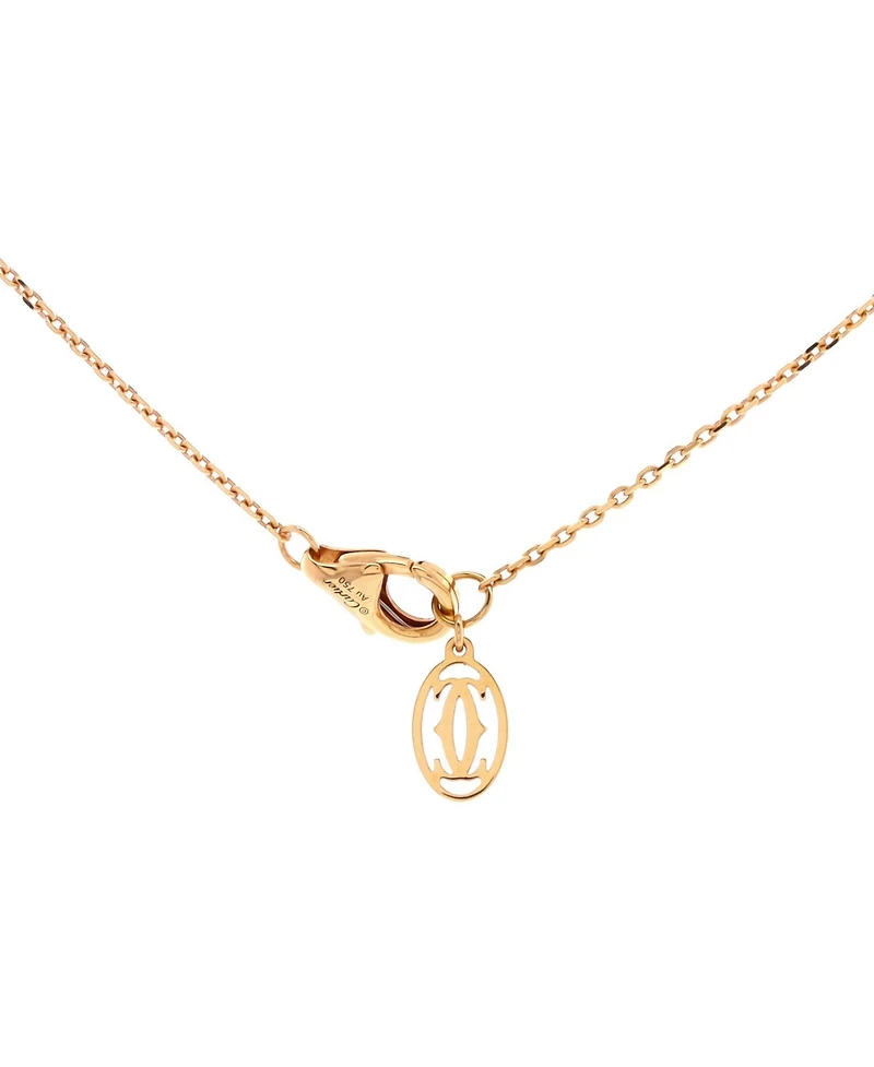 Pre-Owned Cartier Xs Cartier D'Amour Pendant Necklace 18K Rose Gold with Diamond