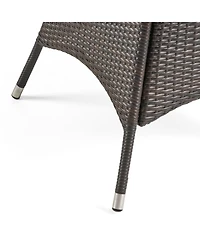 Outdoor Wicker Square Dining Table