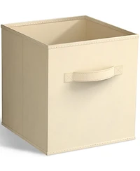 Sorbus 11 Inch Foldable Fabric Storage Cube Bin with Handles - for Organizing Pantry, Closet, Nursery, Playroom
