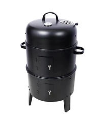 Charcoal Smoker Grill - 16" Vertical Bbq