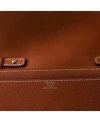 Pre-Owned Hermes Constance To Go Wallet Epsom