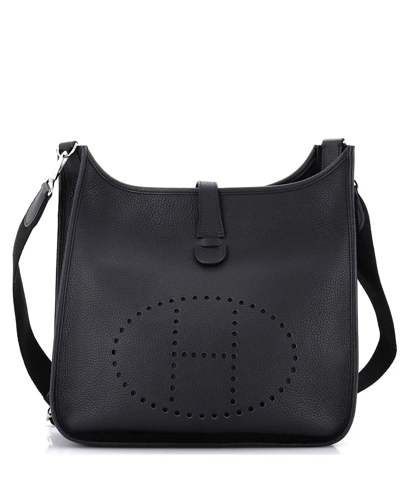 Pre-Owned Hermes Gm Evelyne Bag Gen Iii Clemence