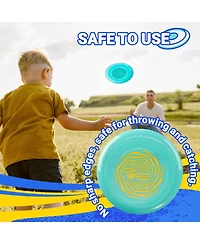 Wham-o Frisbee Go 2 Pack Flying Disc, 9 Inch Lightweight Toy Set for Beginners Outdoor Game - 70g
