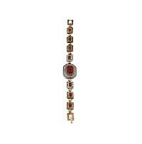 Sohi Gold-Plated Stone Bracelet