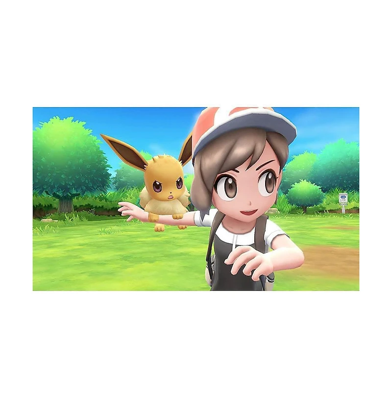 Nintendo Switch White Oled Console with Pokemon: Let's Go, Eevee!, Surge Accessory Gaming Kit, MightySkins Console and Controller Skin Voucher, and 2