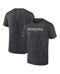 Fanatics Men's Heather Charcoal Kentucky Wildcats Iconic Battle Scars T-Shirt