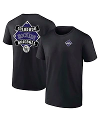 Fanatics Men's Black Colorado Rockies Field Play T-Shirt